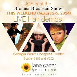 jane carter at the bronner bros hair show