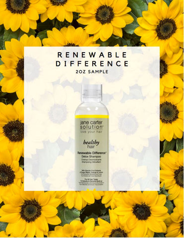 HEALTHY HAIR Renewable Difference Detox Shampoo 2oz Jane Carter Solution 